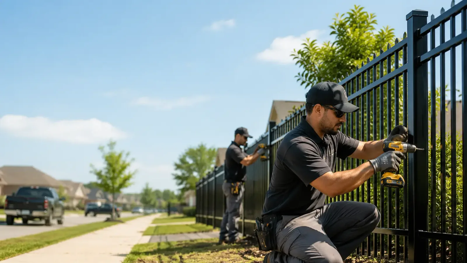 Metal Fence Installation in Colgate, WI